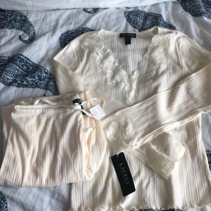 Lauren Ralph Lauren PJ set